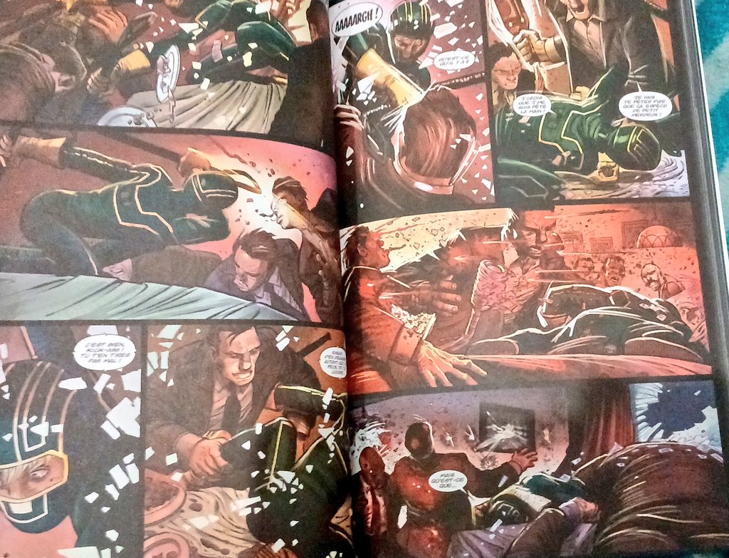 Fatoch51's tweet image. En pleine relecture de #KickAss j'avais oublié combien ce Comics était incroyable @mrmarkmillar et @JrRomita on vraiment marquer un tournant 🤩 @paninicomicsfra