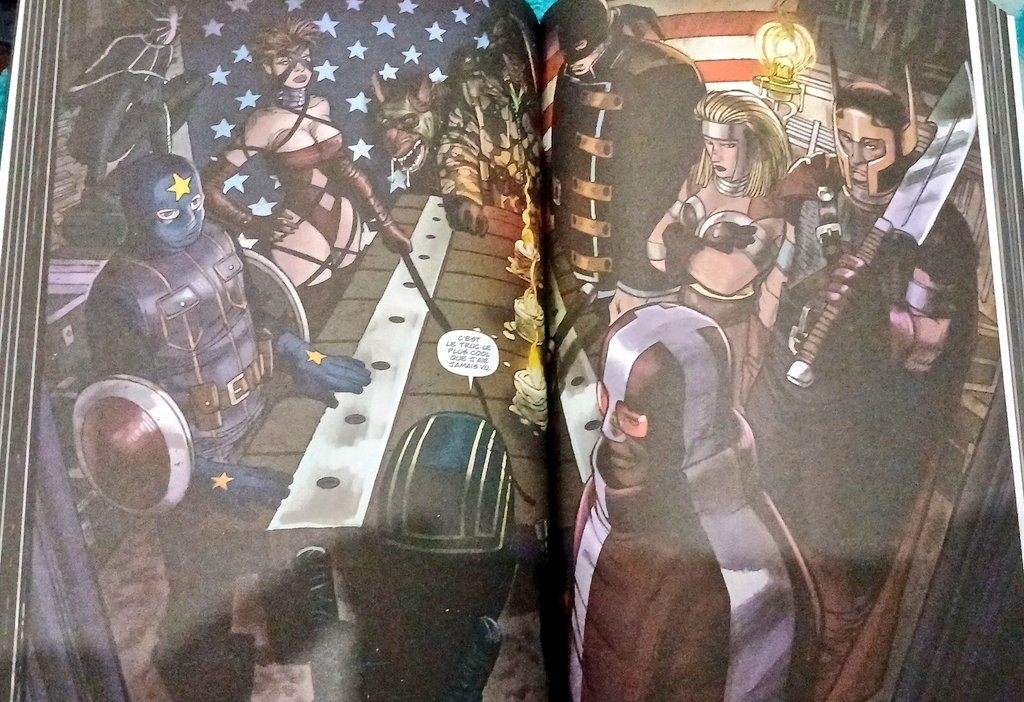 Fatoch51's tweet image. En pleine relecture de #KickAss j'avais oublié combien ce Comics était incroyable @mrmarkmillar et @JrRomita on vraiment marquer un tournant 🤩 @paninicomicsfra