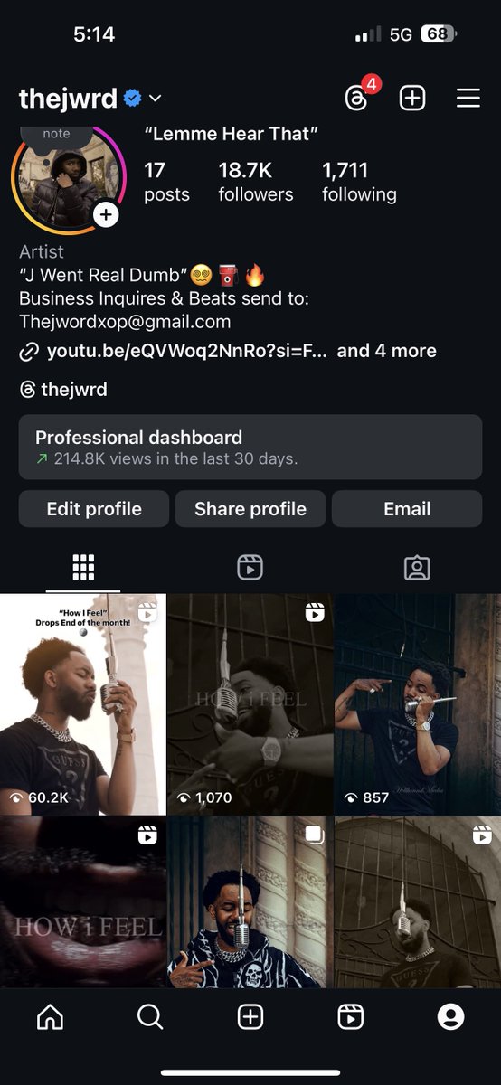 GO FW MY INSTA TRYNA GET TO A MILLI W/ YALL🖤🪙🤞🏾
#TheJwrd #soraw