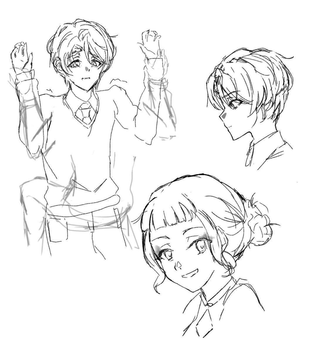 h_rika04's tweet image. some sketches
#scorpiusmalfoy #hpcc #KpopDemonHunters #Zoey