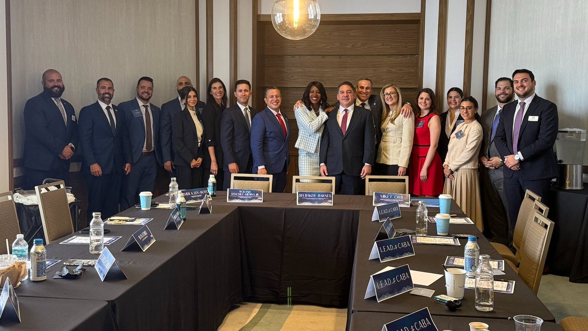 Cafecito and connection with the Cuban American Bar Association this morning — gracias, CABA! ☕ #CafecitoWithCABA #FloridaBar #CABA