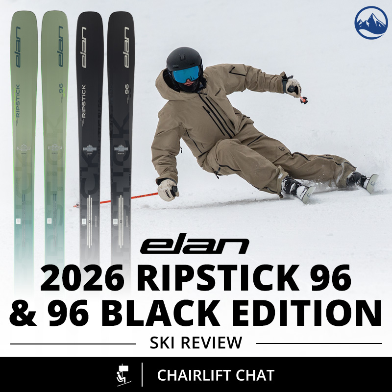 Today we're chatting Ripsticks!  These skis from Elan are unique in both their construction and performance.  Enjoy!

skiessentials.com/Chairlift-Chat…

#GearForSkiersBySkiers