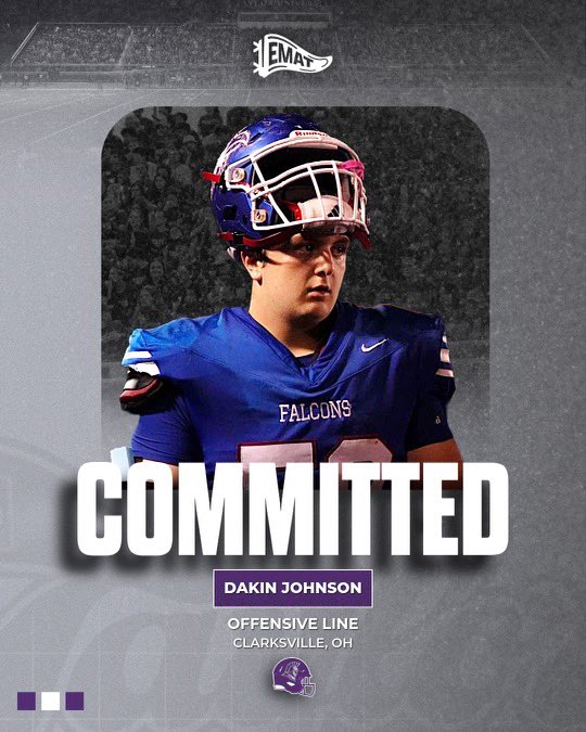 Dakin Johnson 2026 OL (@dakin_johnson50) on Twitter photo All the glory to God. I am grateful to announce that I am 100% Committed to Taylor University. Thank you <a href="/Coach_Mingo/">Aaron Mingo</a> and the coaching staff at Taylor for the offer and having faith in me. Thank you to my mom, coaches, friends, and teammates. <a href="/ClintonMassieAD/">Clinton-Massie Athletics</a>
✝️GO TROJANS! #EMAT All the glory to God. I am grateful to announce that I am 100% Committed to Taylor University. Thank you <a href="/Coach_Mingo/">Aaron Mingo</a> and the coaching staff at Taylor for the offer and having faith in me. Thank you to my mom, coaches, friends, and teammates. <a href="/ClintonMassieAD/">Clinton-Massie Athletics</a>
✝️GO TROJANS! #EMAT