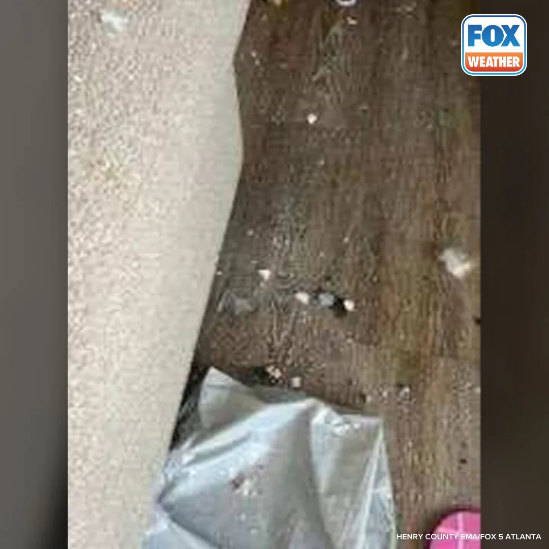METEOR DAMAGE REPORTED: A home in Henry County, Georgia has reported damage from possible meteor debris after a fireball was seen shooting through the sky on Thursday afternoon.

Read more: foxweather.com/earth-space/da…
