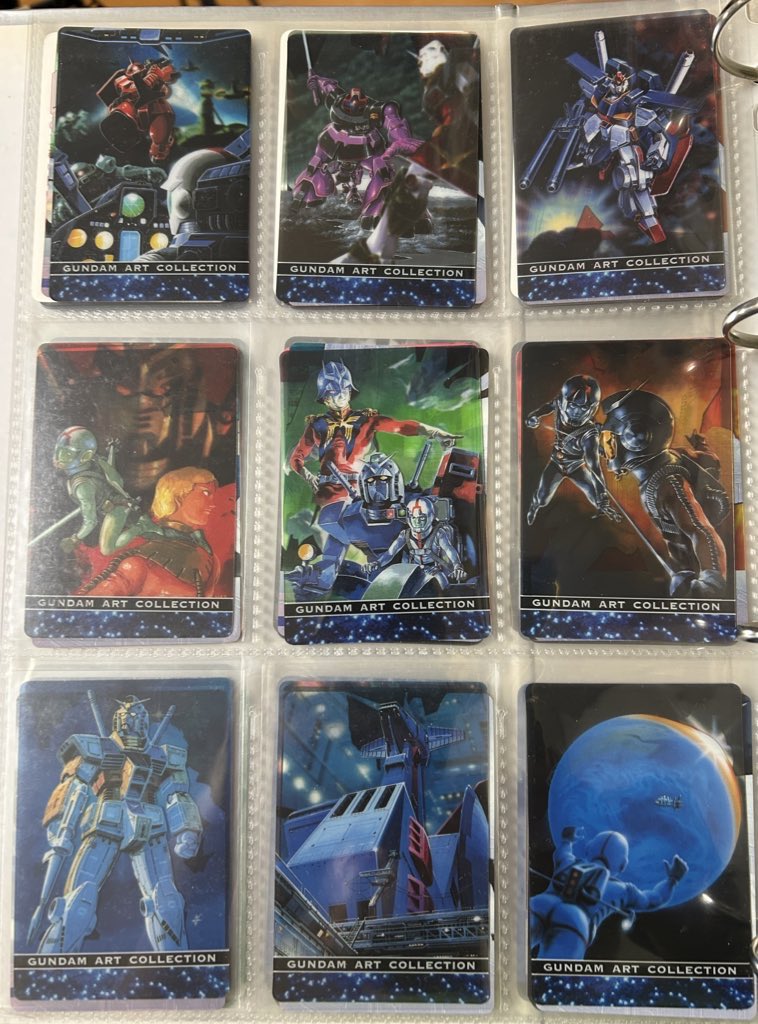 おはようございます。 過去再掲ですが、森永製菓の機動戦士ガンダム