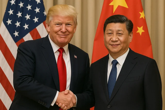 🚨 BREAKING: Trump firma ufficialmente un accordo commerciale con la Cina.
