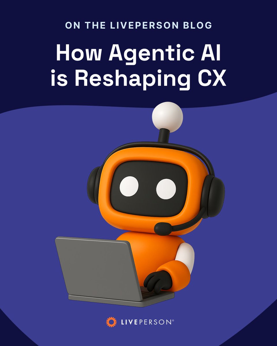 The future of customer experience is agentic. 🤖

Uncover #AgenticAI insights from Ethan Selfridge, Head of AI at LivePerson, in our latest resource: bit.ly/4lq1bG7