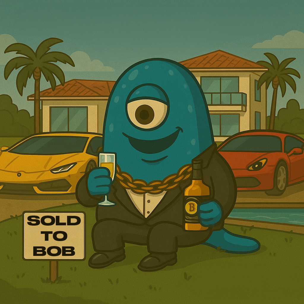 ourbluebob's tweet photo. Bob was bullish and trusted the process. 🫠

Then, he finally sold the top...

BOB didn’t just make it.
He bought the whole block. 🍾

How bullish are you?

$btc $eth $sol #altcoins #memecoins https://t.co/yqpbnhiilC