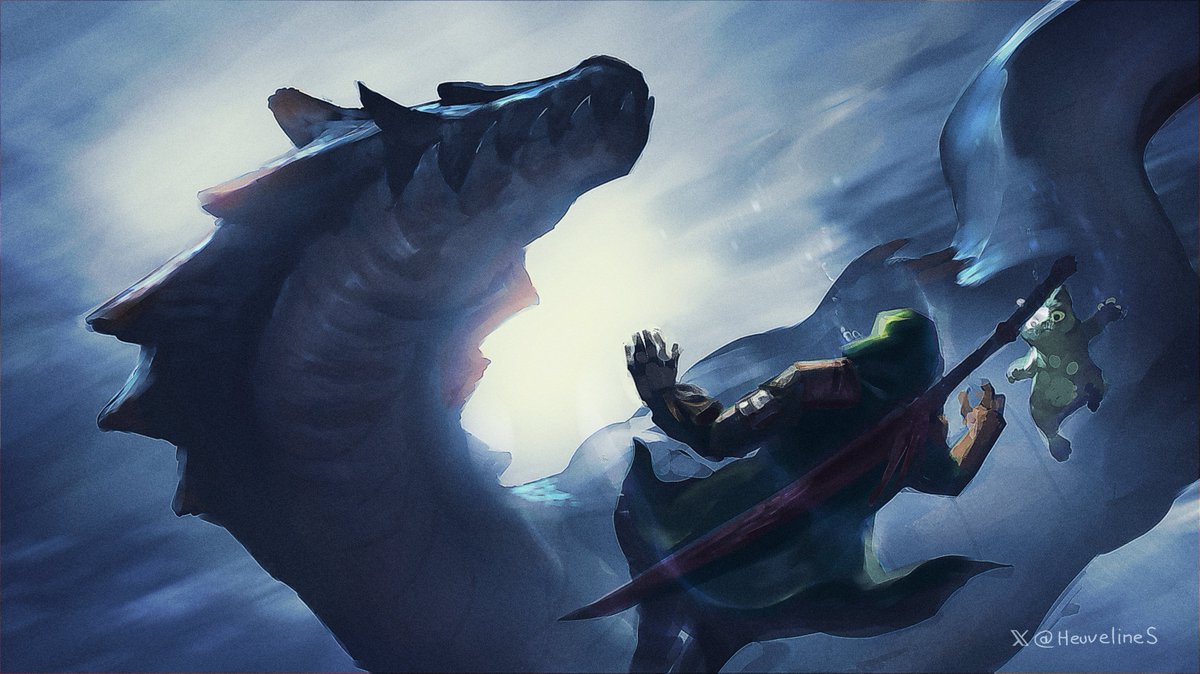HeuvelineS's tweet image. Lagiacrus sketches⚡️💙
Finally in Monster Hunter Wilds!
How's your hype for this Title Update 2?
#MHWilds #モンハンワイルズ #MonsterHunter