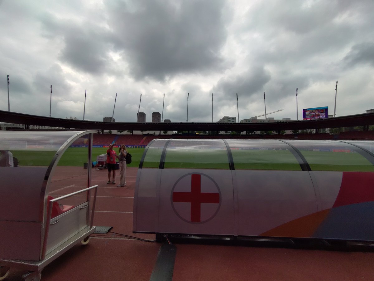 Venue for <a href="/Lionesses/">Lionesses</a> v France tomorrow (Saturday) here in Zurich. It's live on <a href="/talkSPORT/">talkSPORT</a> - opening game for two potential winners of the Euros