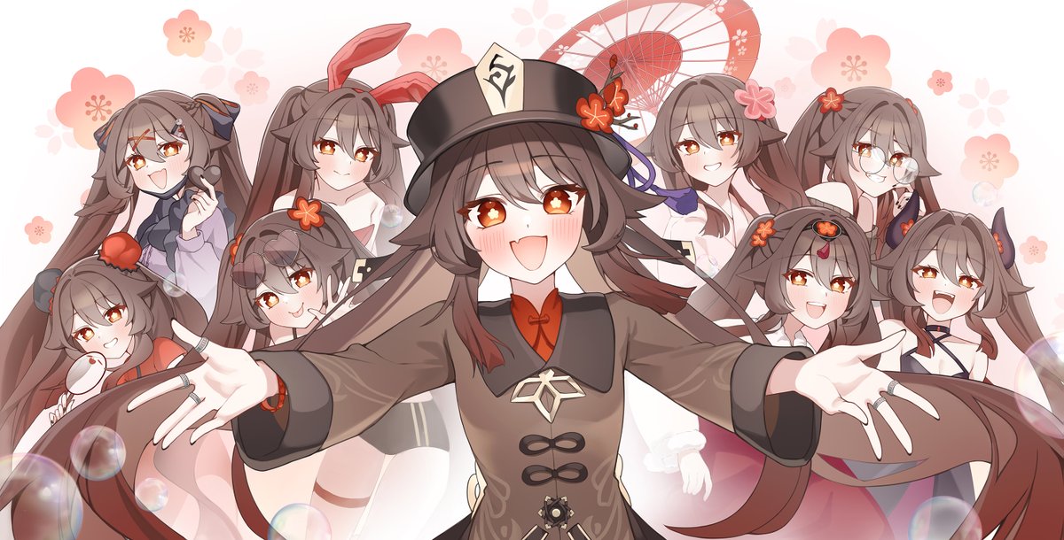 G_Ya_170's tweet image. 胡桃がいっぱい🤍
#原神 #GenshinImpact