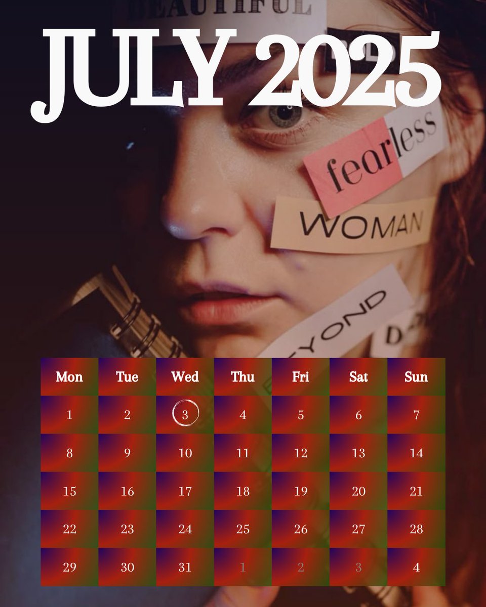 CherryInit20038's tweet image. This July, protect your peace, guard your joy, and choose healing.
You are fearless, beautiful, and worthy. 💆🏾‍♀️💖
#MentalHealthMatters #JulyVibes #HealingIsPower