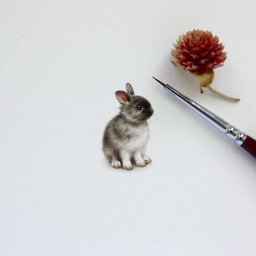 Which of these paintings is your favorite?
Julia Laskowska started miniature painting a few years ago when she was working all day in an office and didn't have time to paint big and hasn't stopped since.