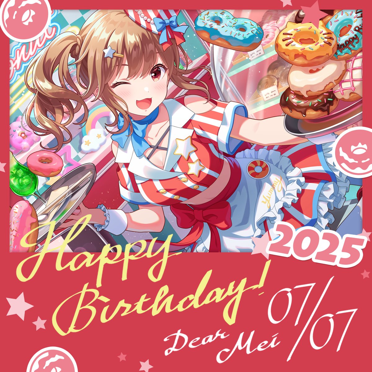🎂HAPPY BIRTHDAY 芽衣🎂 7/7は早坂芽衣(CV：日向もか)の誕生日