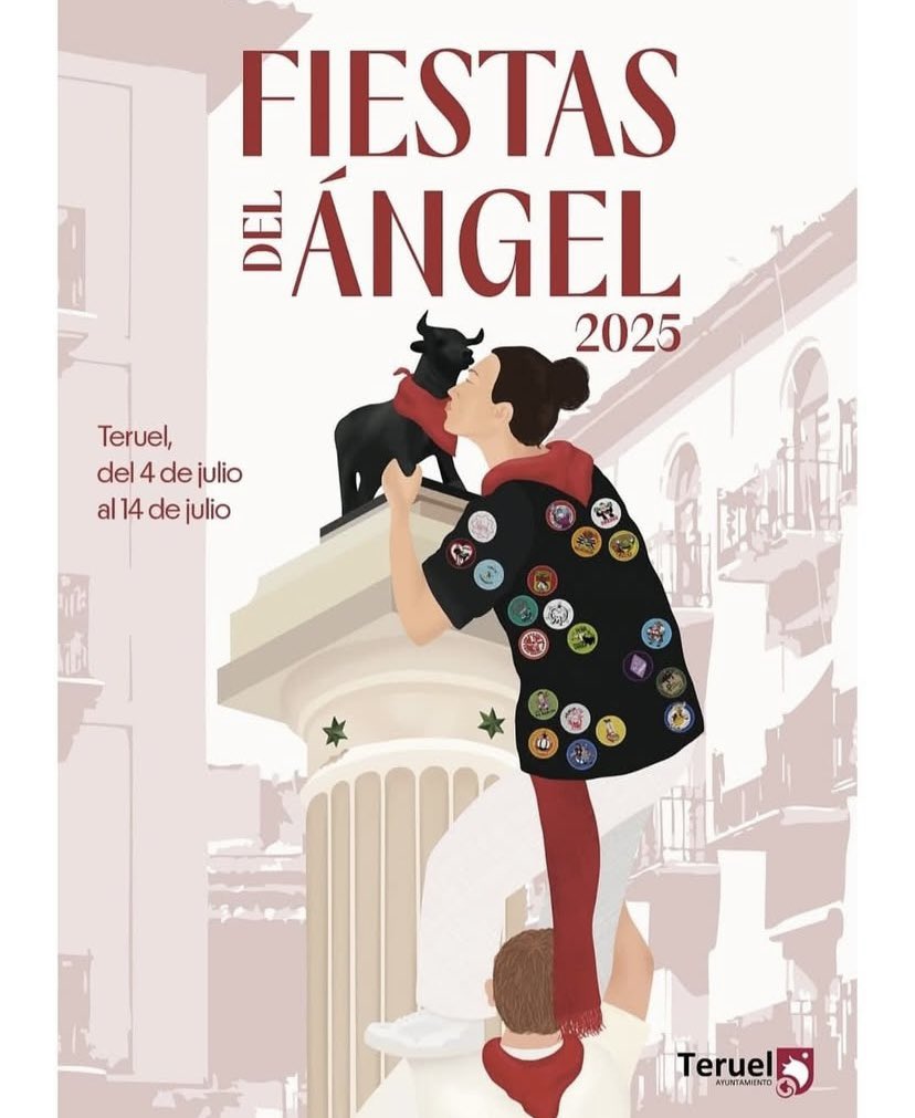 ❤️🤍 BIENVENIDAS FIESTAS DEL ÁNGEL 2025, OS ESTÁBAMOS ESPERANDO ❤️🤍 #vaquillas #vaquillasteruel #fiestasdelangel #postureovaquillero