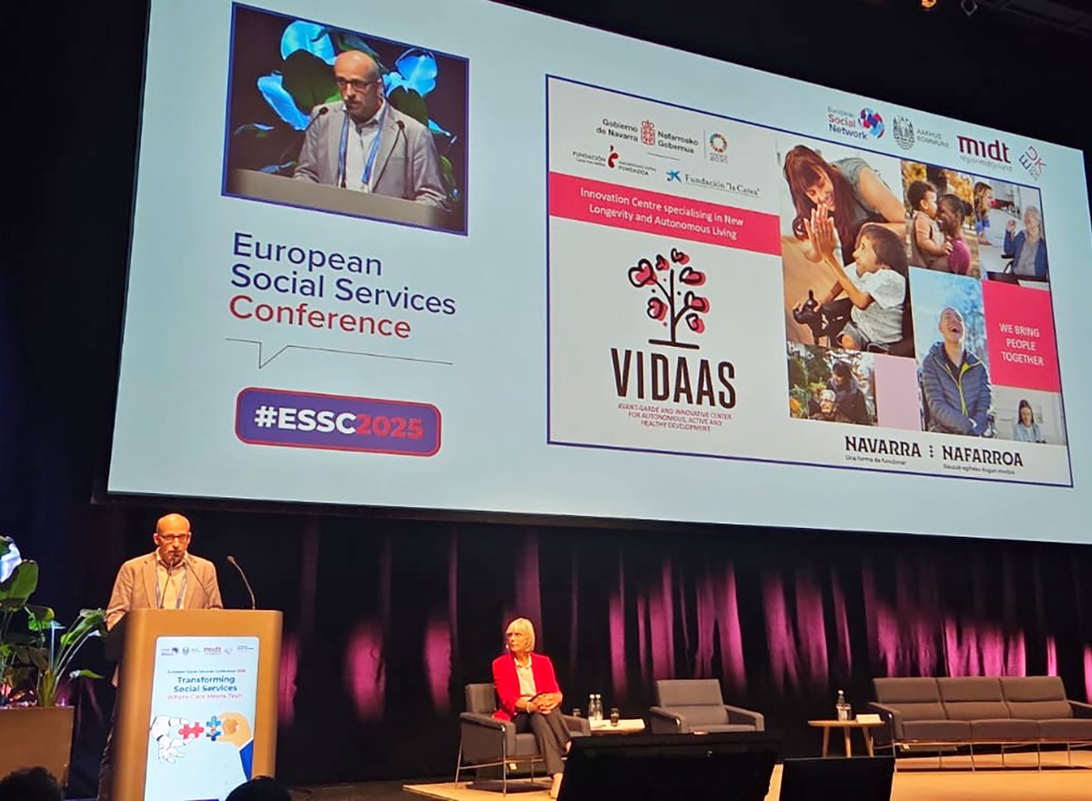 Noticias / Berriak - Gobierno de Navarra (@noticiasgob_na) on Twitter photo #Navarra lleva a Europa su modelo de innovación social con la presentación en #Dinamarca del Centro VidAAs
▶️ <a href="/gob_na/">Gobierno de Navarra</a> consolida así su proyección internacional como referente en el diseño de políticas públicas centradas en las personas #Navarra lleva a Europa su modelo de innovación social con la presentación en #Dinamarca del Centro VidAAs
▶️ <a href="/gob_na/">Gobierno de Navarra</a> consolida así su proyección internacional como referente en el diseño de políticas públicas centradas en las personas