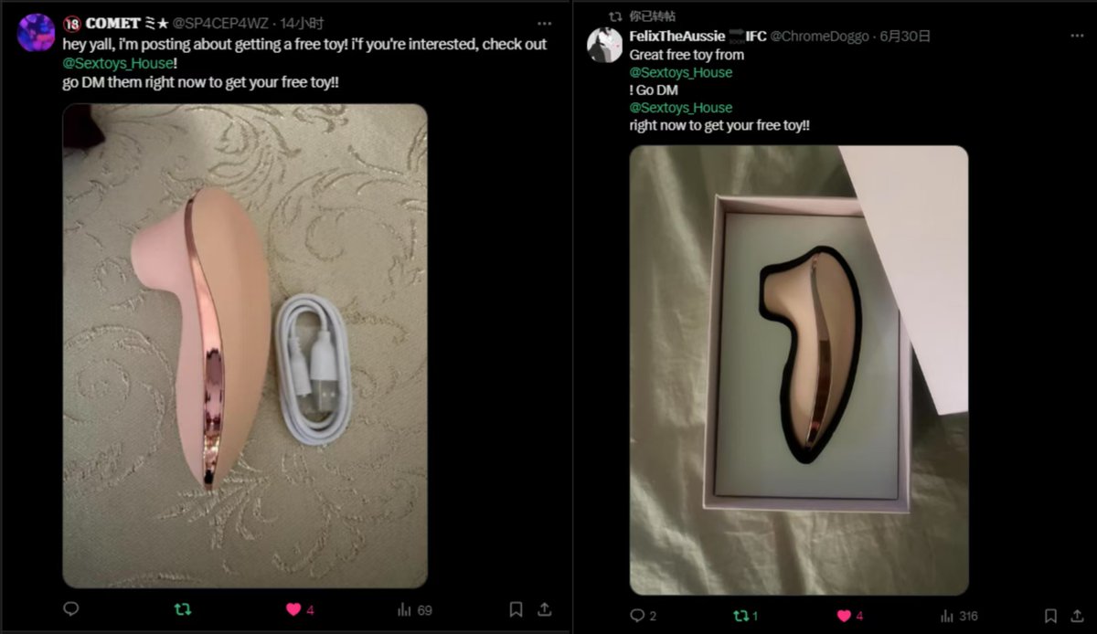 Sextoys_House's tweet photo. Thank you to both of our customers for trusting us to be 100% truthful in our reviews!We're wrapping up this week, so if you want toys next week, please contact me!Have a great weekend!🫡🫡 https://t.co/JCWnvxahiO