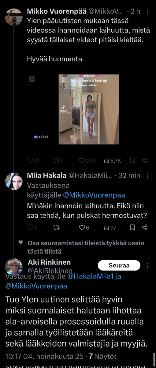 Tahallaan väärinymmärtävästä Yle-öyhötyksestä Full HD salaliittoihin.

Hyvää huomenta vaan paetasudille sinne blokkinsa taakse. Eipähän pahastu tästä kun olen blokattu.