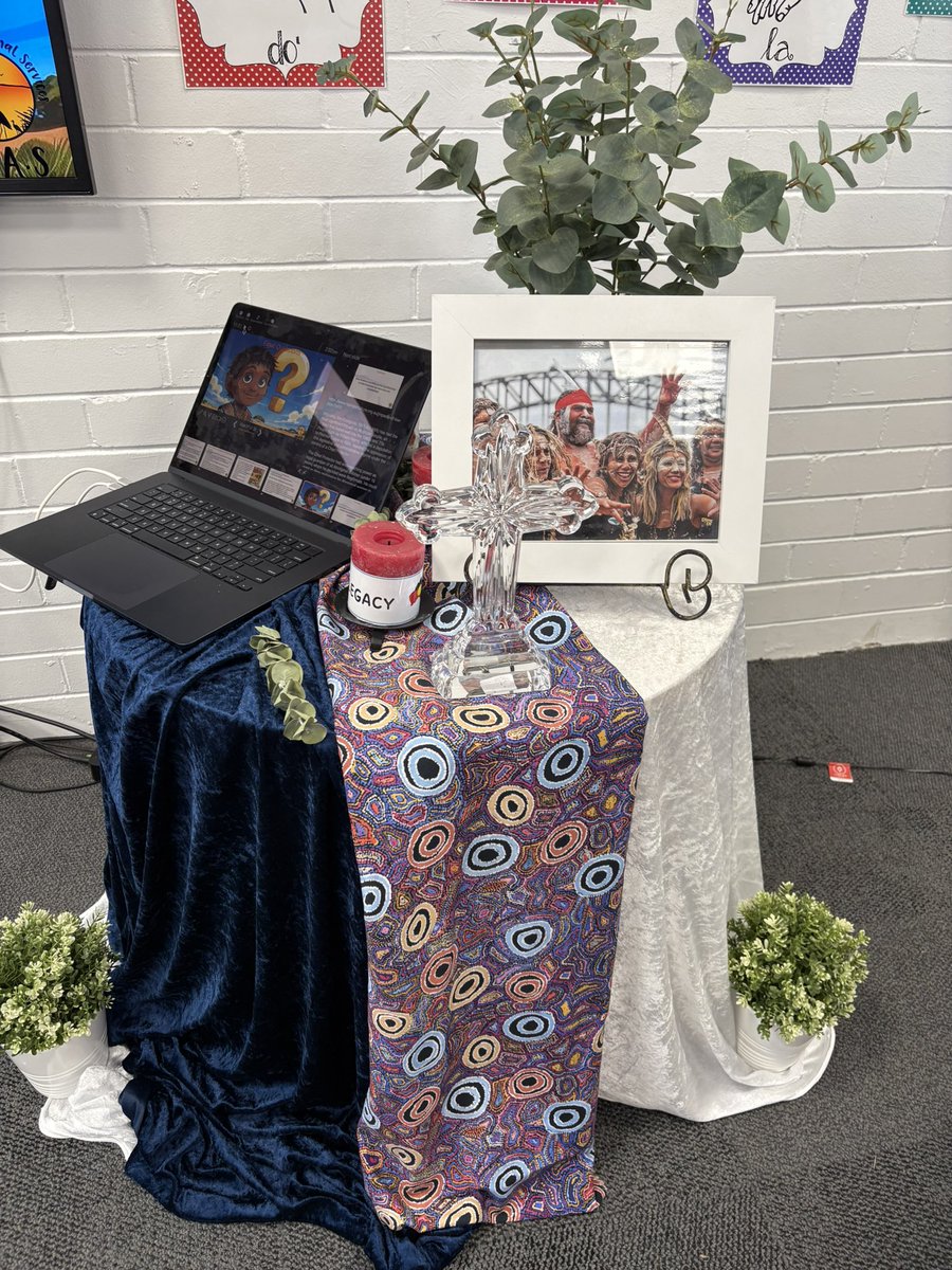 JosephineVivan1's tweet photo. An enriching professional learning opportunity with Cyrill and Bec from Millyaan Aboriginal Services at OLOL today. @CatholicEdWA https://t.co/RT6sll6Ujp