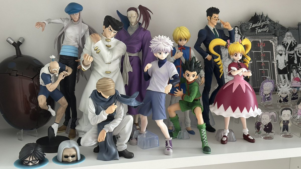 kalo dada ku dibelah, isinya ada semua karakter hxh (kecuali bomber)