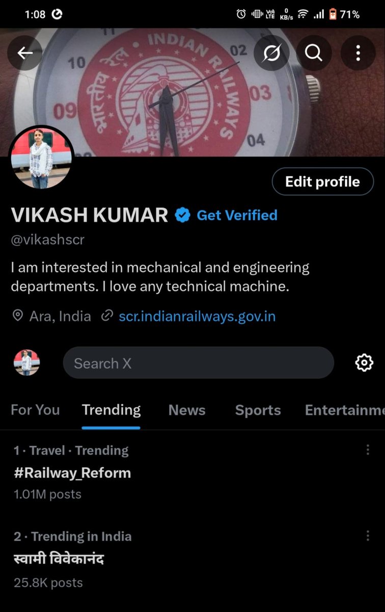 vikashscr's tweet photo. #Railway_Reform thnx to all 1 million.. https://t.co/IC6KMtgjcU