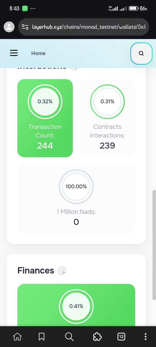 STONER_NK's tweet photo. Day 2:Level Up ur Monad Game! ๐ธ
Get ur wallet to 0.01 on Layerhub in the #monad netwrk! ๐ with https://t.co/YjSyAAKhiF
What're u waiting for? Start building and earning today! ๐ฅ #monad #Layerhub
@monad_xyz @GiveRep @monadscores_xyz
Track ur progress https://t.co/5fTfHEmKo6 https://t.co/mpCK4Ek4Dz