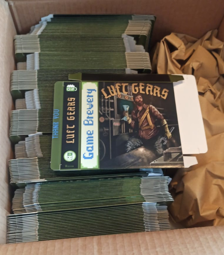 KocianTech's tweet image. 200 boxes for Luft Gears Gameboy game just arrived !
kociantech.itch.io/luftgears
#Gameboy #RETROGAMING #homebrew #pixel #8bit #gamedev #stopkillinggames #GameBoyAdvance #modretro #GamingCommunity