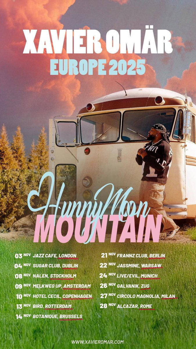 As part of a larger European Tour, @xvromar will play shows in London and Dublin in November!

Tickets go on sale at 10am: 

gigseekr.com/artist/uzgz