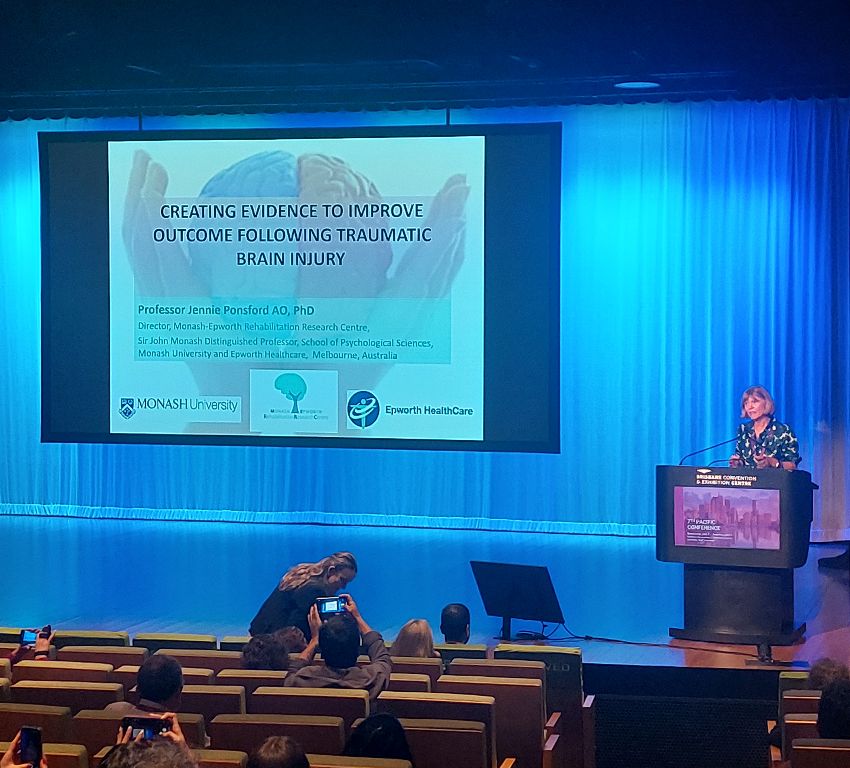 Inspiring presentations by INS award winners🏅 prof. Ponsford and prof. Togher, presenting their impressive bodies of work as well as their unique journeys as scientists (+ bonus pictures showing iconic late 80s hair styles).

#PacRim2025 #INSinBrisbane2025