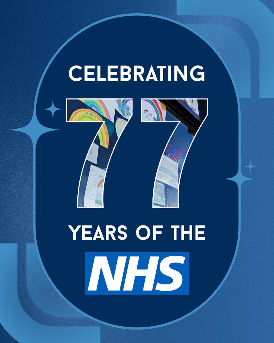 esneft_talent's tweet image. Today marks 77 years of the NHS! Thank you to all of our colleagues for the incredible work that you do everyday💙
If you’re looking to develop a rewarding career supporting the health and wellbeing of your community- there’s no better place than the NHS🌈
#NHSBirthday