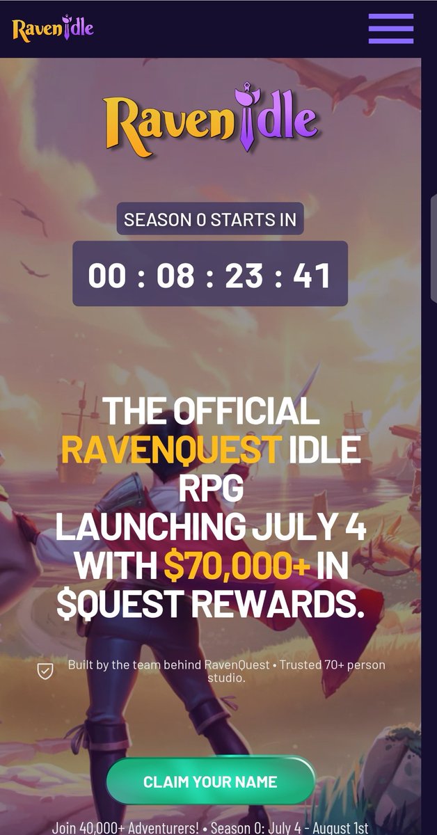 FeranRepom's tweet image. I am invite all creator who look this post 

Register as creator @RavenIdle @Immutable 
play.immutable.com/games/ravenidl…

Rank in the top 100 to compete for $10,000 in $QUEST rewards.
Begin July 4 until August 1 2025

Let&apos;s connect 🤝
#immutable #RavenIdle

More detail below 🫡⬇️