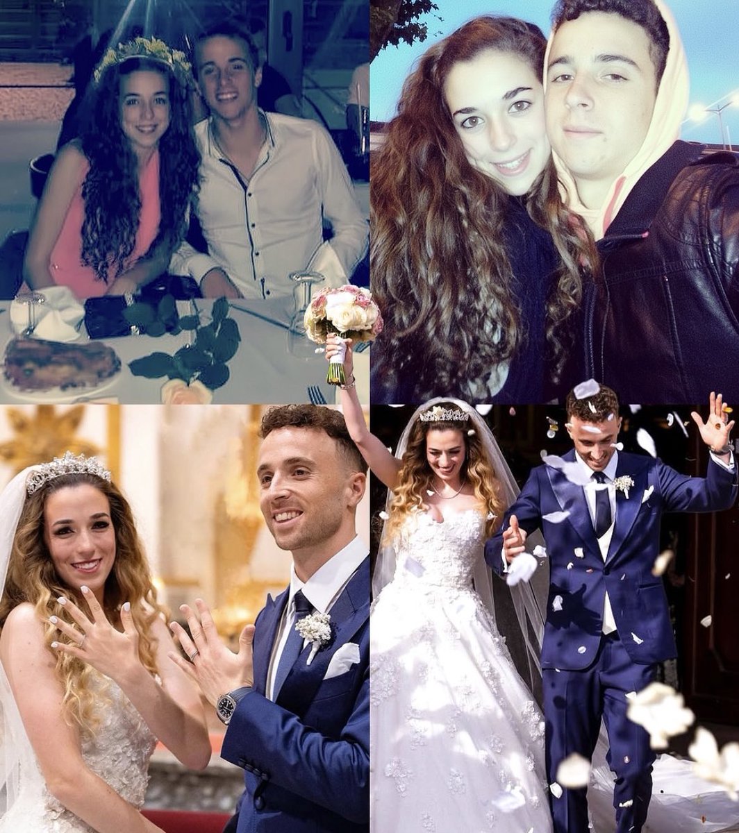 Diogo Jota eşi Rue ile lisede tanışmıştı ve 5 gün önce bu aşkı evlilikle taçlandırmışlardı..