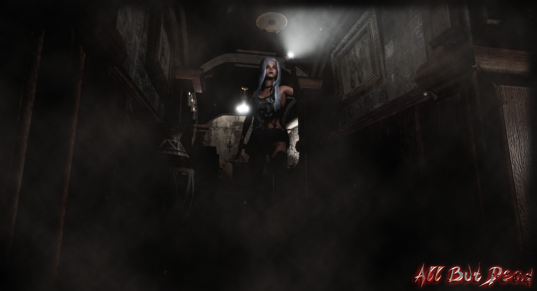 Nice gameplay screenshot of Lexi exploring a hallway in the Blackthorn Mansion. Lots of new updates coming soon!