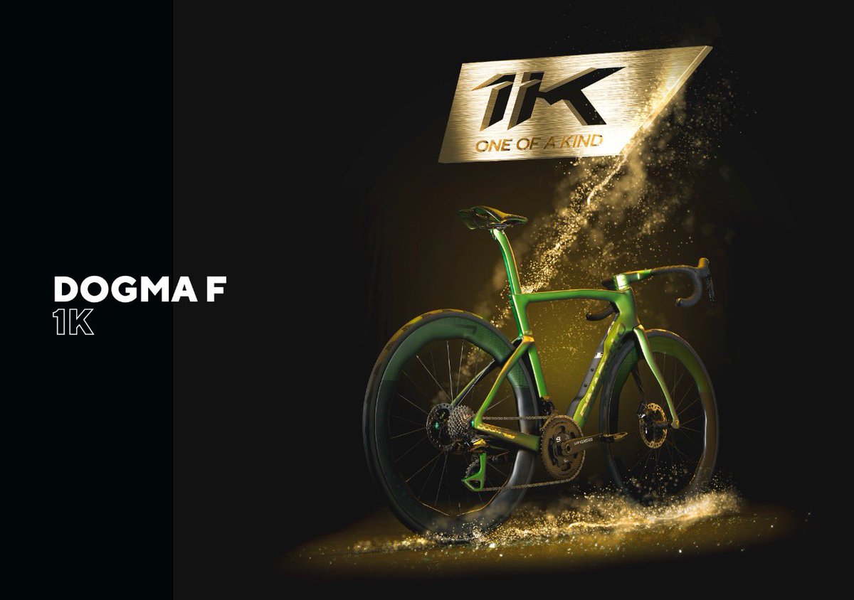 PINARELLO “ONE OF A KIND” シリーズ 発表
「THE DOGMA F LUXTER GREEN 1K」

世界50台限定のハンドナンバリングモデルの特別なバイク
ただのバイクではなく、特別な芸術を追求する私達の象徴です

詳細はこちら
pedalist.tokyo/news/4199/

#ピナレロ
#ロードバイク
#dogma
#luxter
#green
#oneofakind