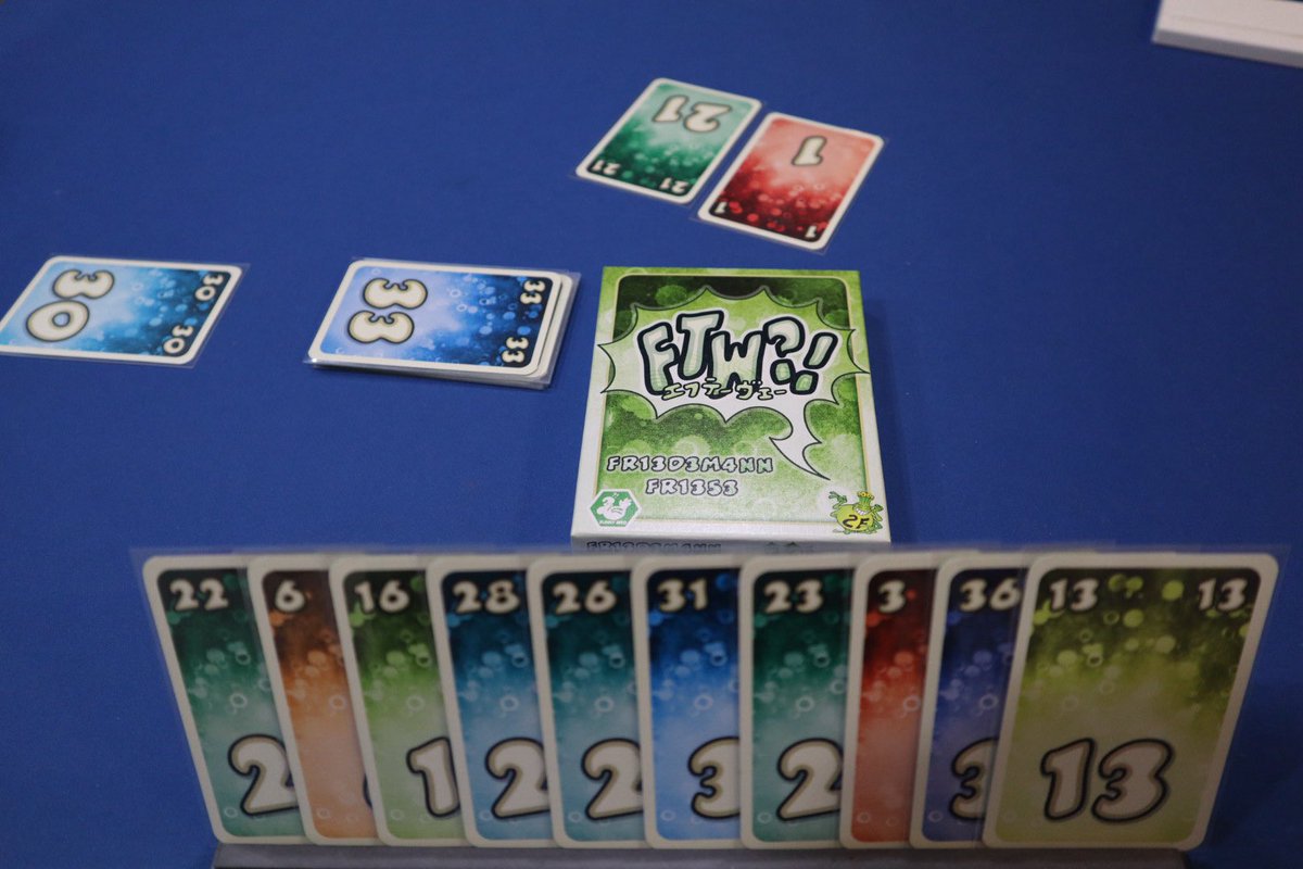 aya_boardgames's tweet photo. エフテーヴェー⁈✨
みどりのボードゲームと言えば、フリードマン��リーゼ先生🟢
私も夫もフリードマンフリーゼ先生のボードゲームはどれも大好き💕
エフテーヴェーは深くて難しい💦
そこがクセになって面白い😁

#ボードゲーム　#エフテーヴェー https://t.co/6QOXHFTcHq