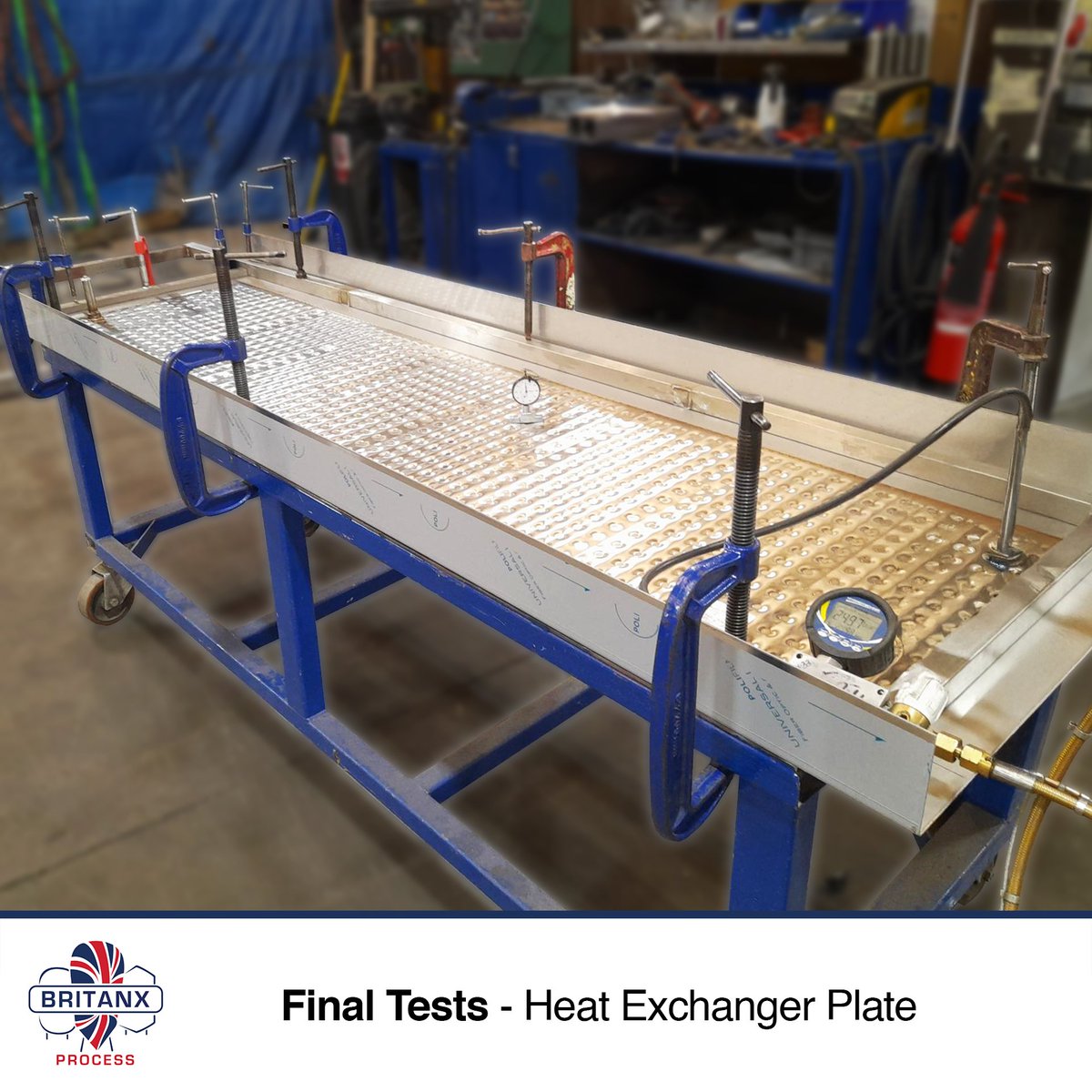 Britanx_'s tweet photo. Quality isn’t a bonus - it’s our baseline.

Every BRITANX Process vessel is rigorously tested, built with precision, and engineered to last.
· Built with purpose.
· Engineered in Britain.
· Delivered with confidence.

#Engineering #BritishMade #QualityMatters #BRITANX https://t.co/C7lr0X2MGi