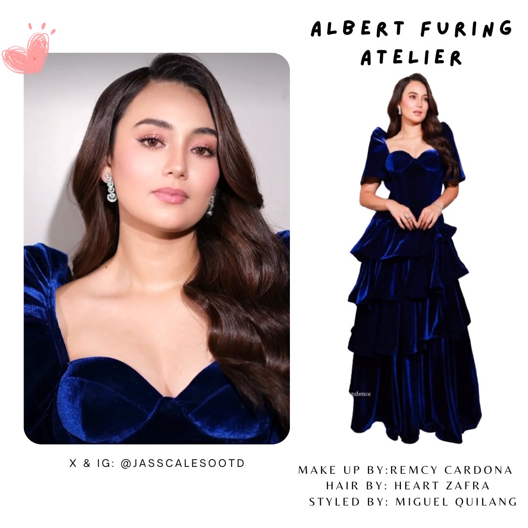 jasscalesootd's tweet photo. Wearing @atelier.albertfuring 

Make-up By: @remcy_makeup 
Hair By: @heartyabadzafra 
Styled By: @thequilangmiguel 

#GorJas #fitcheck 
#JasScalesOOTD https://t.co/OqYAnaB9bN