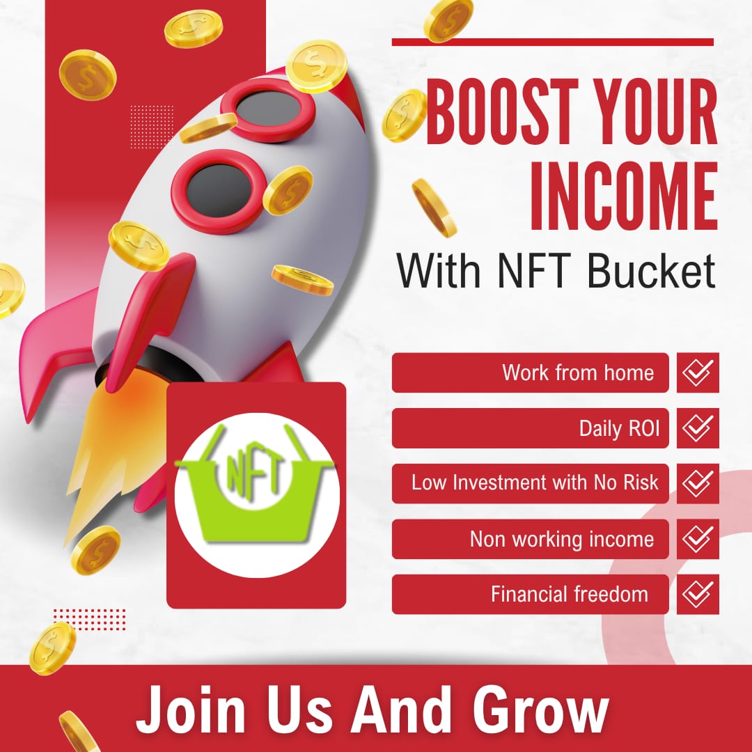 🔥 Boost your income. Break your limits.

NFT Bucket isn’t just an opportunity — it’s your shortcut to freedom. 🚀
✅ Earn smart. ✅ Live big. ✅ Flex daily.
👉 Join NFT Bucket now &amp; start leveling up your life! 

joining link - nftbucket.io/register/NB848……

#nftbucket <a href="/elonmusk/">Elon Musk</a>