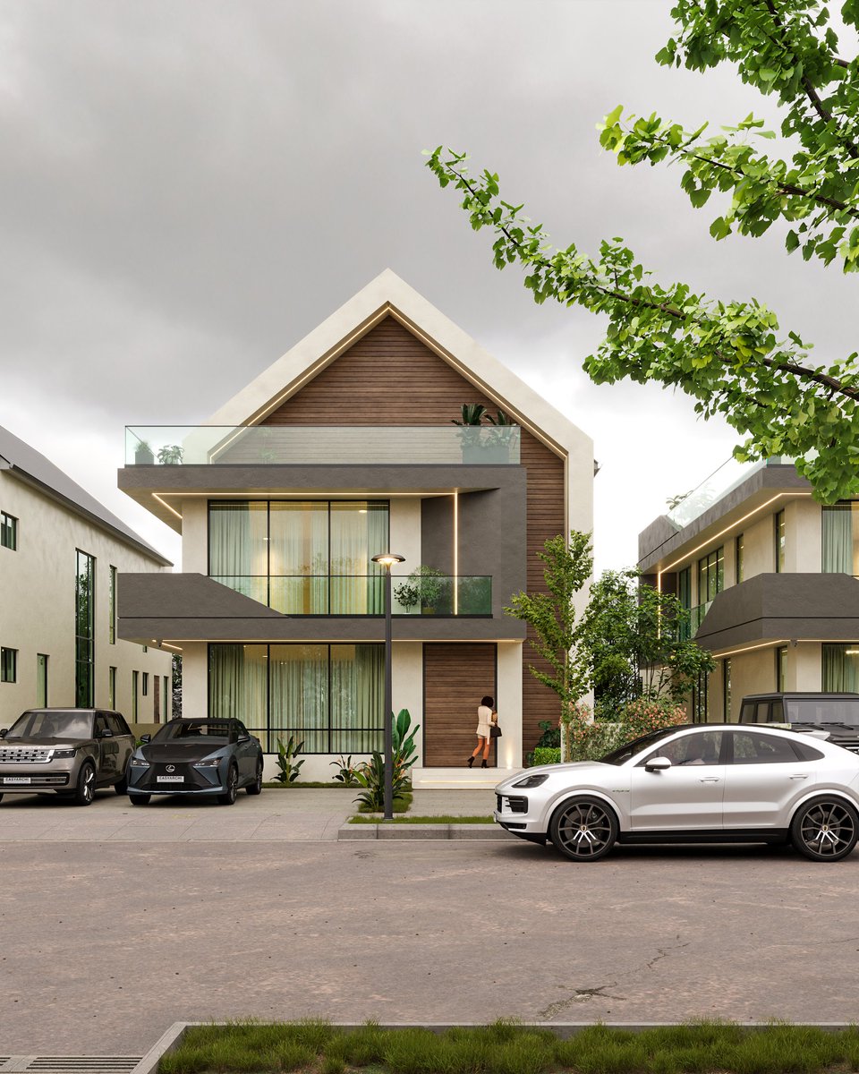 easyarchi's tweet image. N O V A - Two Moods, Same Space ☀️🌫

Light changes everything.

Here’s NOVA shown in two contrasting daytime moods:  A bright, clear noon scene where every line pops
A soft, overcast mood that feels calm and subdued

Same design, different energy. Which one’s your vibe?