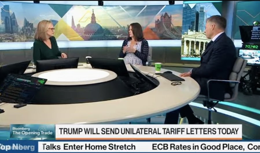Allie Renison (@allierenison) on Twitter photo Talking trade for <a href="/SECNewgateUK/">SEC Newgate UK</a> this morning on <a href="/BloombergTV/">Bloomberg TV</a>
Always being told to slow down when speaking but financial markets show hosts speak twice as fast so was in my natural element 😅 Talking trade for <a href="/SECNewgateUK/">SEC Newgate UK</a> this morning on <a href="/BloombergTV/">Bloomberg TV</a>
Always being told to slow down when speaking but financial markets show hosts speak twice as fast so was in my natural element 😅