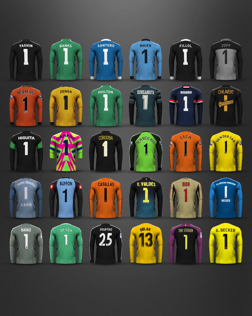 Pick your favourite goalkeeeper 👇

(via <a href="/EmilioSansolini/">Emilio Sansolini</a>)