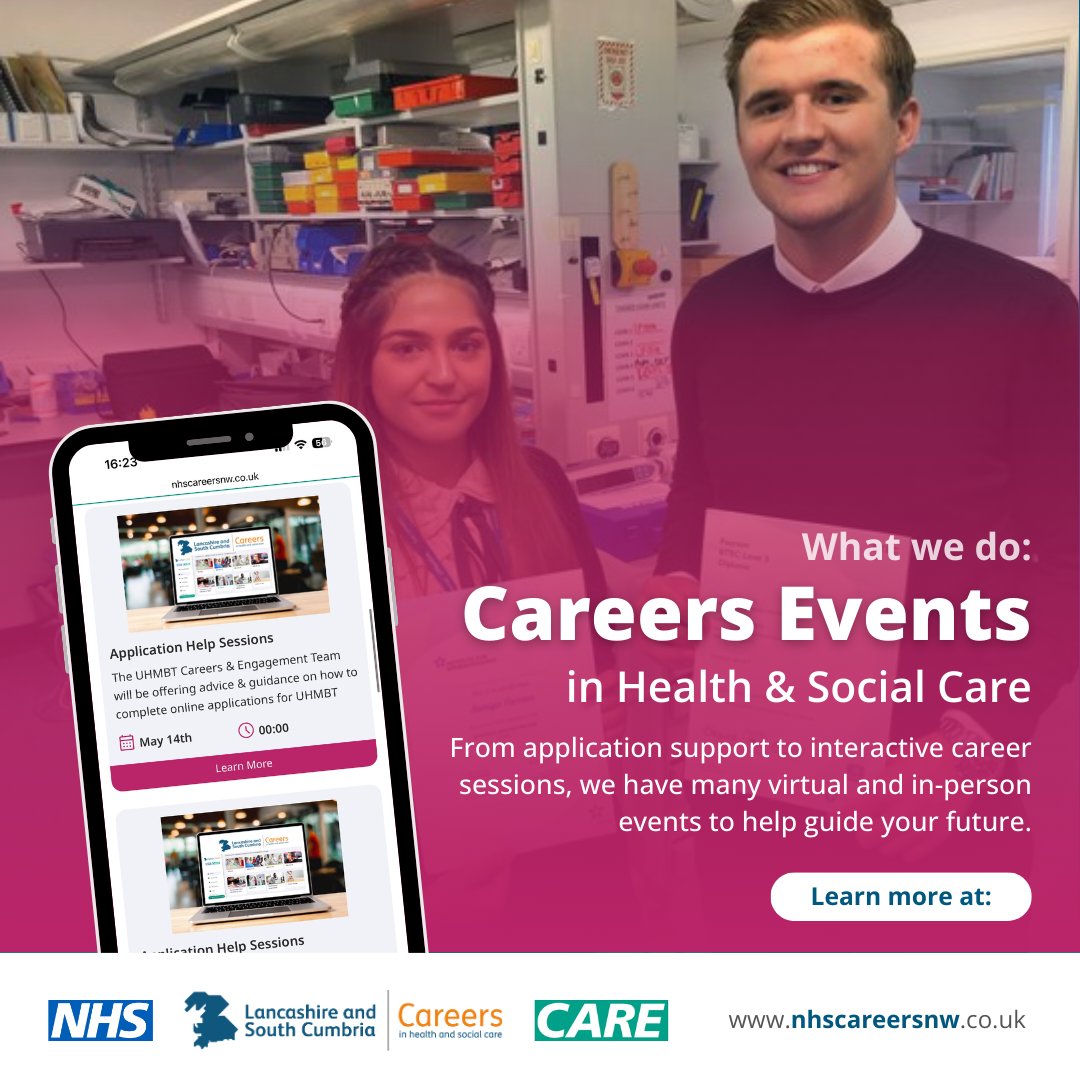 🌟 Explore NHS and Care Event Opportunities 🌟

Join us for interactive sessions and discover a world of possibilities on our website.

Don't miss out! Visit f.mtr.cool/xmtgiwdsnq for event details!

#NHSandCareEvents

🔗 f.mtr.cool/lywheondtp