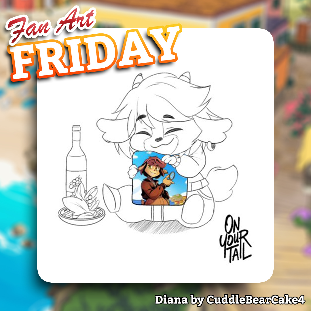 On Your Tail (@onyourtailgame) on Twitter photo Fan Art Friday!
This week’s pick is an adorable illustration of little Diana, brought to life by the talented <a href="/CuddlebearCake4/">Cuddlebear</a>
Too cute to handle!
#FanArtFriday #OnYourTail #IndieGame Fan Art Friday!
This week’s pick is an adorable illustration of little Diana, brought to life by the talented <a href="/CuddlebearCake4/">Cuddlebear</a>
Too cute to handle!
#FanArtFriday #OnYourTail #IndieGame