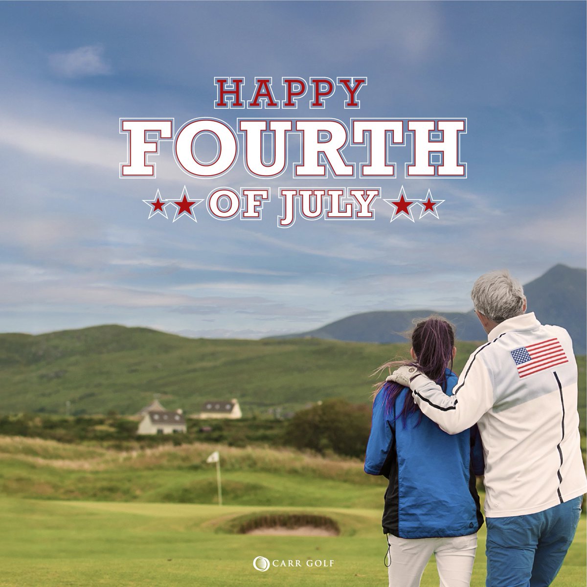 Happy Fourth of July to all our American friends! 

Whether you're celebrating on the green, at a backyard BBQ, or surrounded by friends and family, we hope your day is filled with joy, laughter, and plenty of memories that last a lifetime.