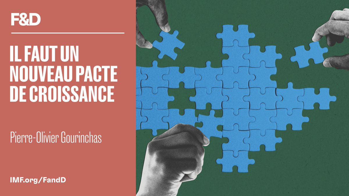La croissance économique peut bénéficier d’une relance bien nécessaire grâce à l’innovation et à l’intégration dans le contexte de profondes mutations géopolitiques, écrit Pierre-Olivier Gourinchas, économiste en chef du FMI, dans le numéro de juin de F&amp;D.