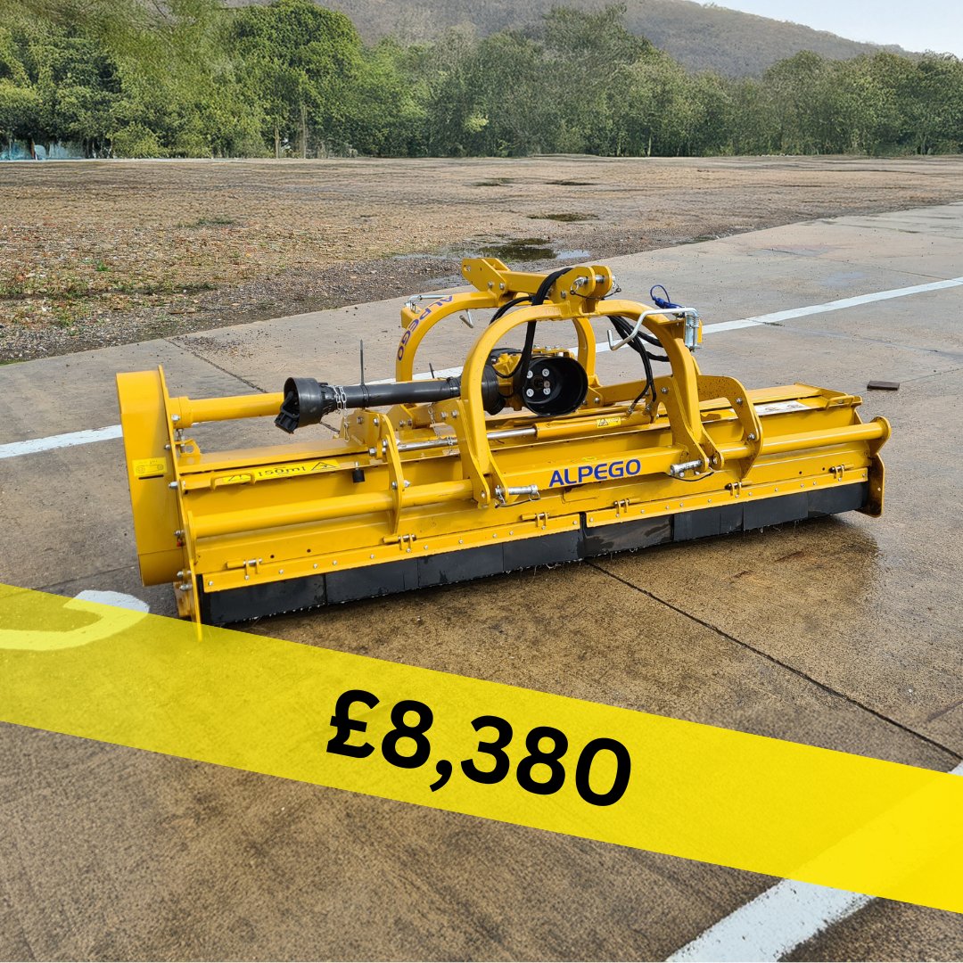 🍂 Ex-Demo &amp; Ex-Display <a href="/AlpegoUK/">Alpego UK</a> Flail Mowers!

✅ Robust &amp; Reliable
✅ Quality Build
✅ 2 remaining

🔗 Full details and to enquire, please visit: ow.ly/K0ZB50VIM5v

#Alpego #FarmMachinery #ExDemo