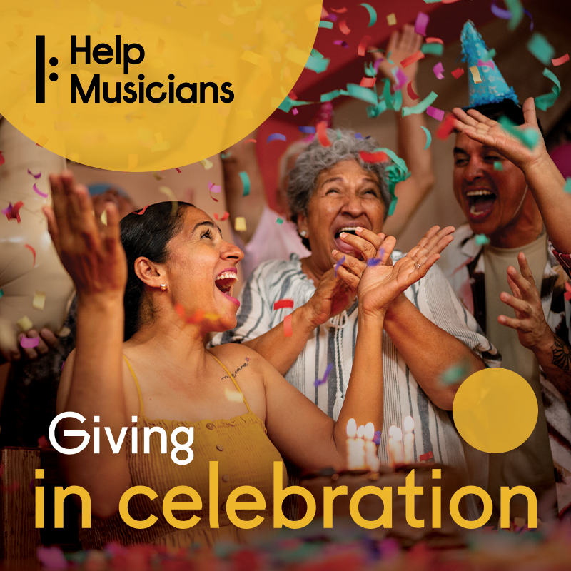Got a special occasion coming up? 🎉
Birthday, wedding, anniversary?

Celebrate with purpose —consider asking for donations to Help Musicians instead of gifts, and support the artists behind the music you love.

Set up your page: justgiving.com/campaign/incel…
