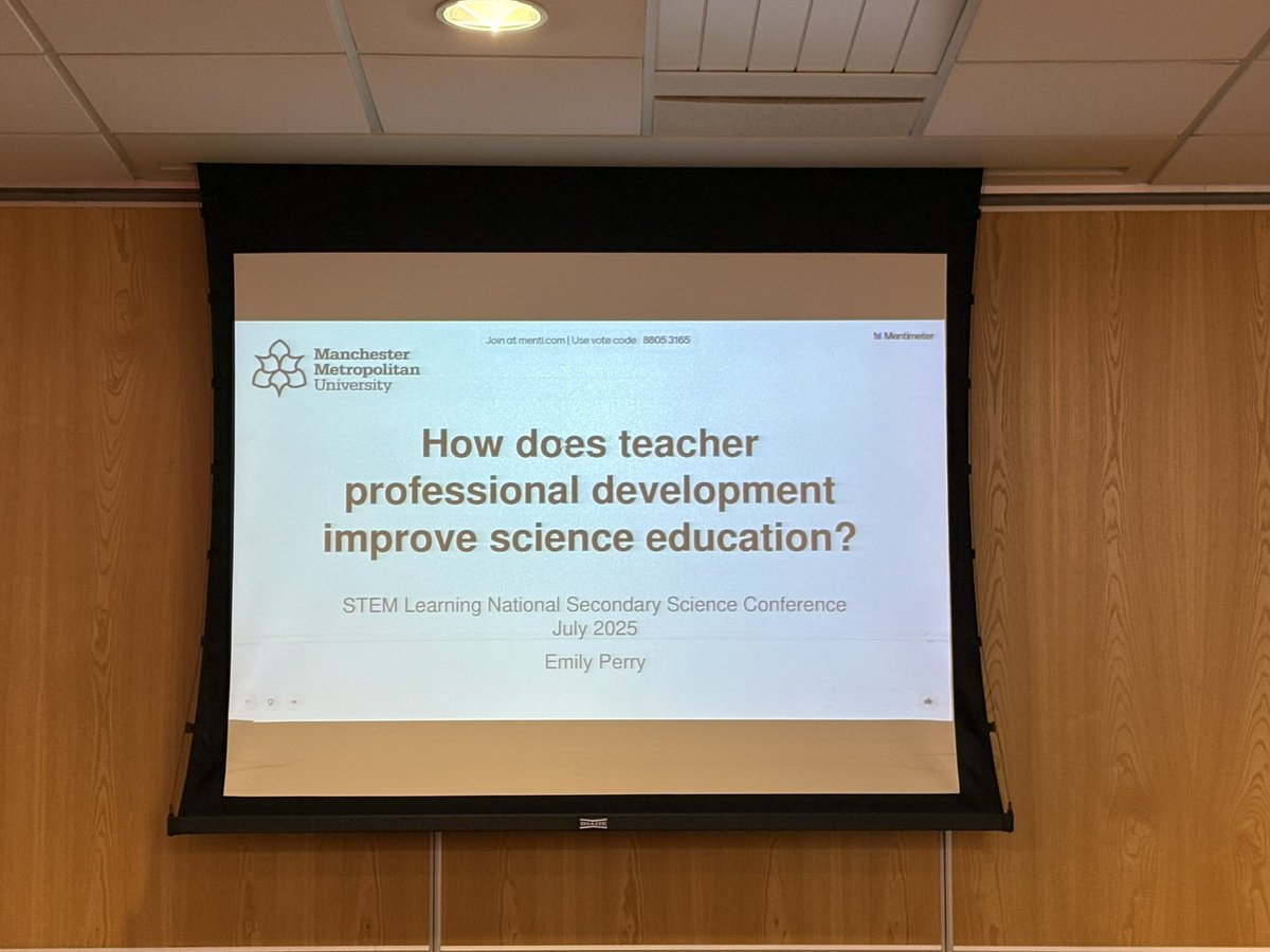 STEM Learning National Secondary Science Conference #CPD #ImprovingScience