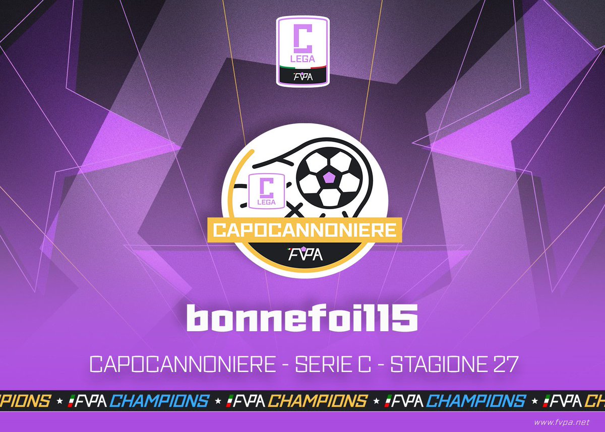 FVPA.net ๐ฎ๐น (@fvpa_net) on Twitter photo ๐ Capocannoniere ๐
๐ก๐๐๐ C
๐ค #bonnefoi115
๐ 36
๐๐๐๐ข: <a href="/reBorn_proclub/">Rebรธrn Sportec</a>
๐ โก๏ธ fvpa.net/players/954
#fvpaitalia #proclub #eafc25 ๐ Capocannoniere ๐
๐ก๐๐๐ C
๐ค #bonnefoi115
๐ 36
๐๐๐๐ข: <a href="/reBorn_proclub/">Rebรธrn Sportec</a>
๐ โก๏ธ fvpa.net/players/954
#fvpaitalia #proclub #eafc25