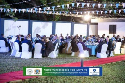 M.M. Dhoore (@dhoorebbc) on Twitter photo This week, #Somalia inaugurated its newly constructed embassies in #Tanzania and #SouthAfrica. Notably, the two ambassadors who implemented these projects—<a href="/amb_msheikh/">Amb.Mohamed Sheikh Issak🇸🇴🇿🇦</a> and <a href="/IlyasAliHassan/">Amb. Ilyas Ali Hassan</a> —are relatively new to their positions. This week, #Somalia inaugurated its newly constructed embassies in #Tanzania and #SouthAfrica. Notably, the two ambassadors who implemented these projects—<a href="/amb_msheikh/">Amb.Mohamed Sheikh Issak🇸🇴🇿🇦</a> and <a href="/IlyasAliHassan/">Amb. Ilyas Ali Hassan</a> —are relatively new to their positions.